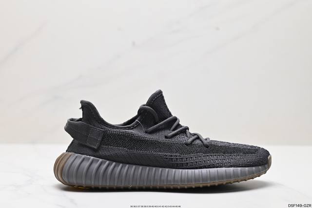 真标阿迪达斯adidas Yeezy Boost 350V2 椰子 德国进口网织机台织面 镂空呼吸网纱材质侃爷限定 百搭轻便爆米花中底休闲运动慢跑鞋。 货号:F