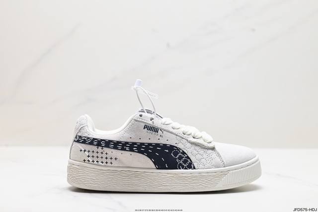 公司级puma Suede Xl复古单品 彪马 防滑耐磨低帮德训板鞋 货号:395205-12 尺码:35.5 36 37 37.5 38 38.5 39 40