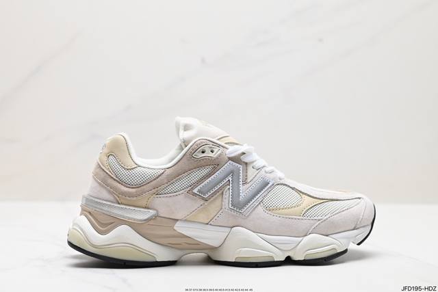 公司级new Balance Nb 9060 鞋款灵感源自设计师本人对夏日的怀日回忆。鞋面大身由空间双格及磨砂鞋面拼接而生，配以柔和、温暖的粉橘色调，夏日氛围拉