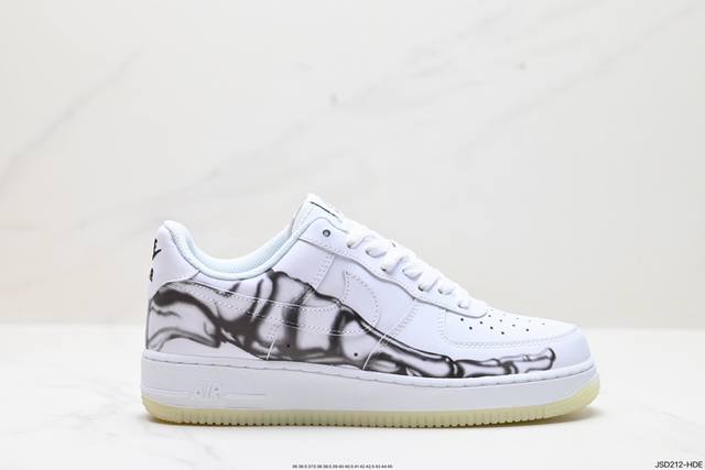 公司级nike Air Force 1 Low 07 Skeleton Qs 原楦头原纸板 打造纯正低帮空军版型 专注外贸渠道 全掌内置蜂窝气垫 原盒配件 原厂