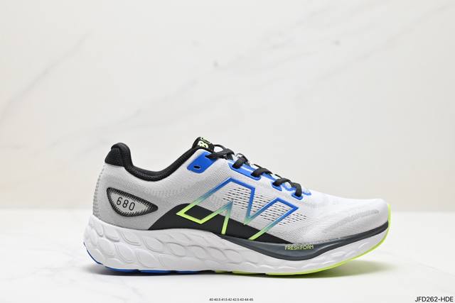 公司级new Balance 新百伦680 V8系列nb男女跑步鞋缓震舒适专业轻量运动 货号:M680Lm8 尺码:40 40.5 41.5 42 42.5 4