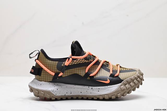 公司级耐克nike Acg Mountain Fly Gtx Se 山脉系列 解构绑带 低帮户外登山越跑徒步休闲运动鞋 货号:Dd2861-007 尺码:40