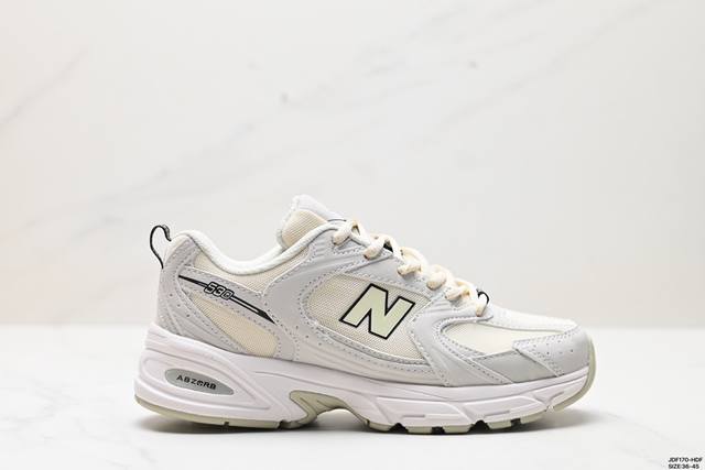 真标new Balance Mr530系列复古老爹风网布跑步休闲运动鞋 #采用优质纤维革+透气网眼布材质材质 货号:Mr530Ka 尺码:36-45 Id:Jd