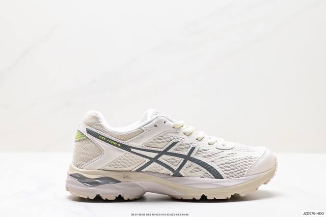 公司级亚瑟士asics Gel-Flux 4 运动休闲透气专业跑 鞋 进口双层丝纤维工程网布鞋面 轻量舒适透 气材质中底3D可视gel缓震胶效果 升級flyte