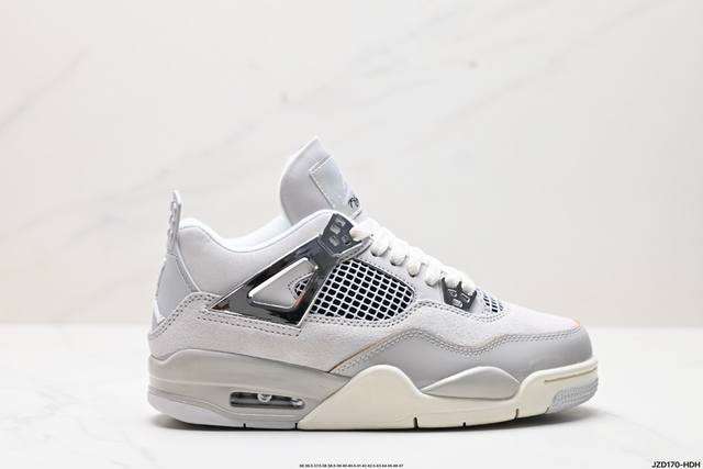 真标air Jordan 4 Retro 迈克尔 乔丹aj4代中帮复古休闲运动文化篮球鞋 货号:Fq8138-103 尺码:36 36.5 37.5 38 38