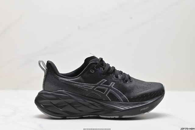 公司级asics Novablast 4 轻量跑鞋 低帮轻量透气缓震休闲运动跑步鞋 货号:1012B510-250 尺码:36 37 37.5 38 39 39