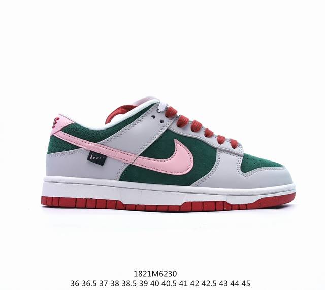 公司级nike Sb Dunk Low “All Petals United” 粉绿鸳鸯 Nike Dunk 的人气想必已经无需多言，就连冠希今年都以这款鞋型打