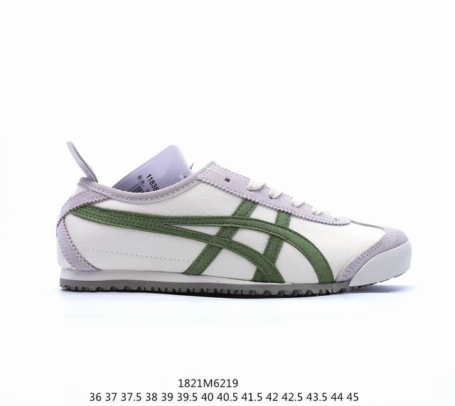 Onitsukatiger 鬼塚虎 Mexico 66 低邦休闲跑步鞋 1183A360-001 尺码：36 37 37.5 38 39 39.5 40.5 4