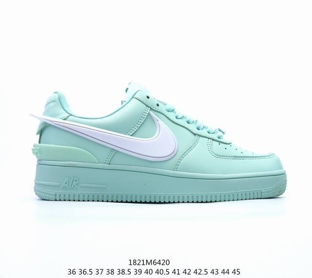 公司级ambush X Air Force 1 Low Sp 埋伏系列 空军联名合作款“皮革黑白大钩” 官方货号：Dv3464-001Size：36 36.5