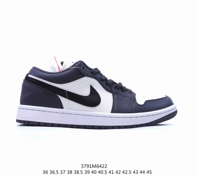 耐克 乔丹air Jordan 1 Low Aj1 乔1 乔丹1代aj1 低帮复古文化休闲运动篮球鞋。该鞋款从 1985 年元年款汲取设计灵感，焕新演绎简约经典