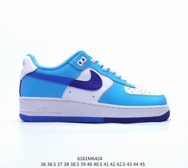 真标耐克nike Air Force 1 Low 空军一号低帮百搭休闲运动板鞋。柔软、弹性十足的缓震性能和出色的中底设计，横跨复古与现代的外型结合，造就出风靡全