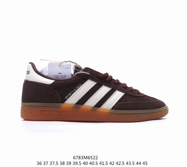 Adidas Originals Samba Handball Spezial Og 此款以简约大方的造型设计，给人以随性休闲的时尚格调，穿着舒适轻便，运动灵活