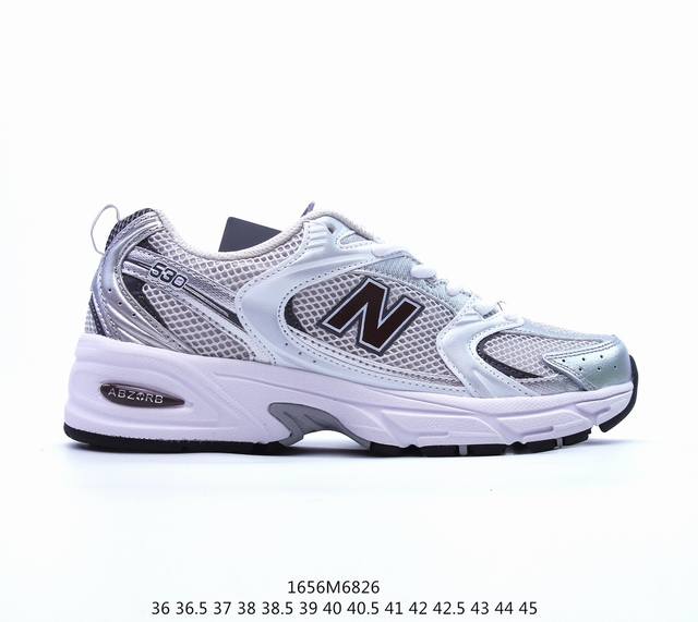 公司级new Balance 530 复古跑鞋 小红书爆款 官网售罄 这双鞋确实是nb家经典复古款式之一，以全新科技诠释，成功打造530鞋款，鞋面在保持530基