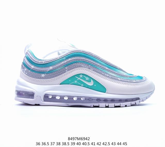 核心主推好价 Nk Air Max 97 全掌气垫复古子弹跑步鞋 921826-101 尺码：36 36.5 37.5 38 38.5 39 40 40.5 4