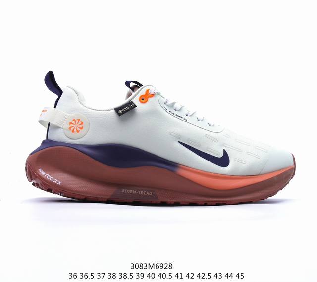 公司级nike Zoom React Infinity Rn 4 Gtx马拉松机能风格运动鞋 实拍首发 #鞋款搭载柔软泡绵，在运动中为你塑就缓震脚感。设计灵感源