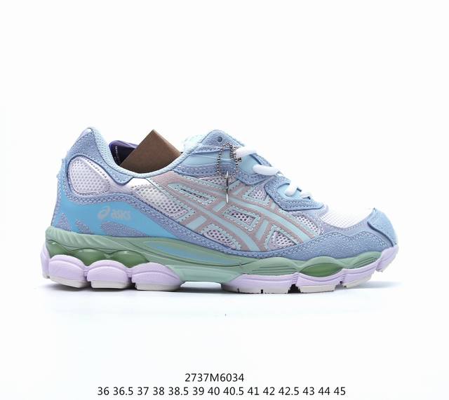 Asicsgel-Nyc复古单品 亚瑟士asicstiger 新款休闲鞋 厚底街头运动休闲鞋，Asics亚瑟士推出全新gel-Nyc，彰显纽约都市活力。这次的新