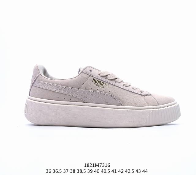 Puma 彪马 原楦原纸版，全工艺固色翻毛皮经典og配色，彪马puma Suede Classic经典明星系列复古百搭休闲运动滑板板鞋. 365828 类型：男