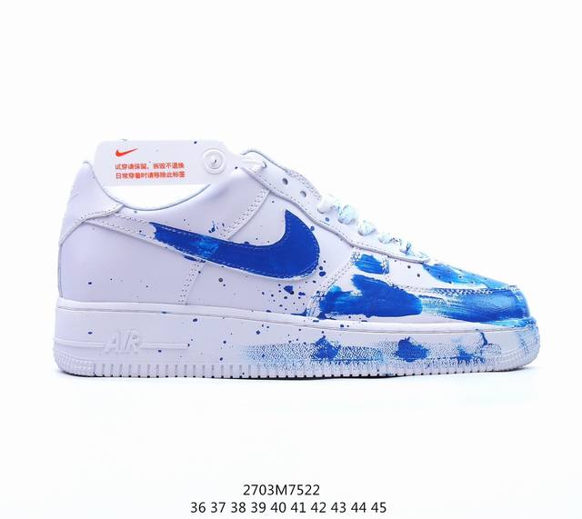 Nike 耐克低帮板鞋 空军一号 Af1马卡龙 Af1厚底增高百搭运动板鞋 Nike Air Force 1 “Shadow” 造型设计上与 Sacai X N