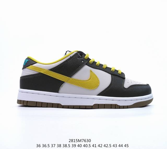 公司级耐克nike Sb Dunk Low 扣篮系列 复古低帮休闲运动滑板板鞋。采用脚感柔软舒适zoomair气垫，有效吸收滑板等极限运动在落地时带来的冲击力，