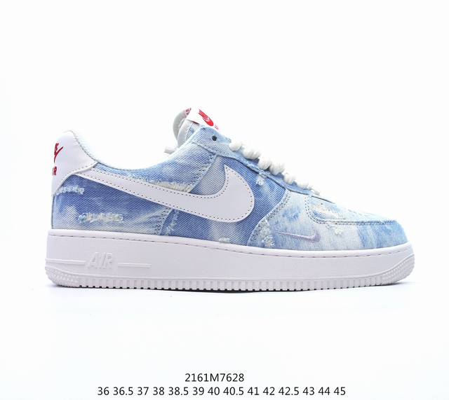 Nike 耐克低帮板鞋 空军一号 Af1马卡龙 Af1厚底增高百搭运动板鞋 Nike Air Force 1 “Shadow” 造型设计上与 Sacai X N