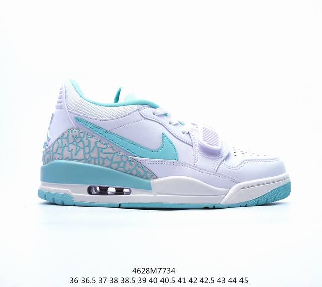 Air Jordan Legacy 312 Low Aj312 乔312 魔术贴三合一板鞋 Hj9041- 尺码：36 36.5 37.5 38 38.5 39