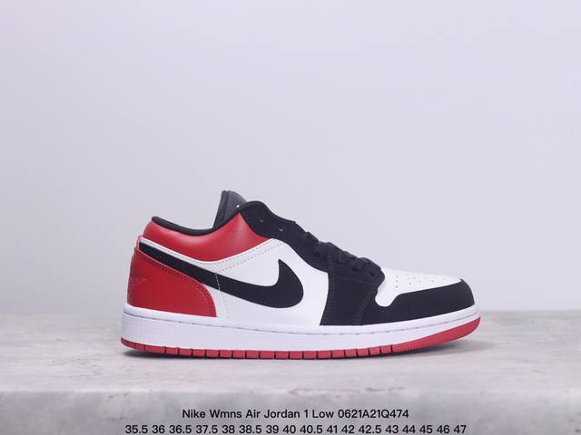 真标耐克nike Wmns Air Jordan 1 Low Aj1乔丹一代低帮经典复古文化休闲运动篮球鞋 货号:Dc0774-141 尺码:35.5 36 3 - 点击图像关闭