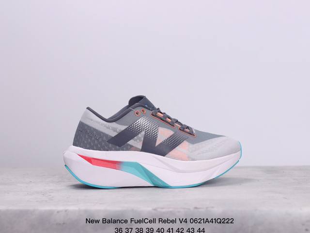 New Balance Fuelcell Rebel V4 菁英网布减震耐磨低帮训练跑步鞋 Xm0621Q222