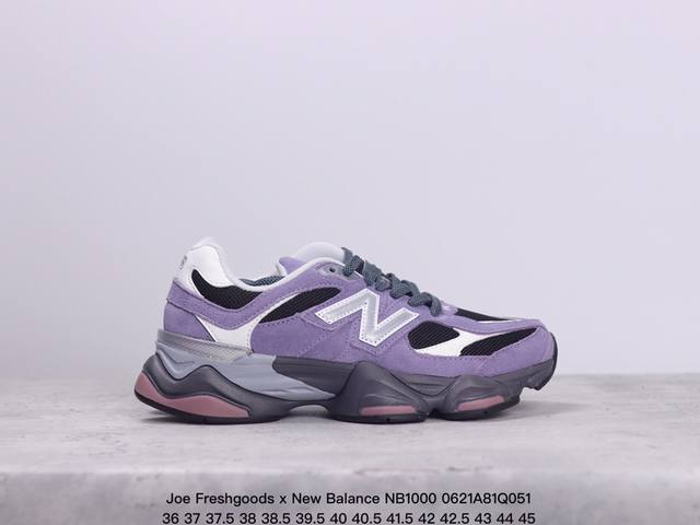 公司级joe Freshgoods X New Balance Nb 0联名款 复古休闲运动慢跑鞋 鞋款灵感源自设计师本人对夏日的怀日回忆。鞋面大身由空间双格及