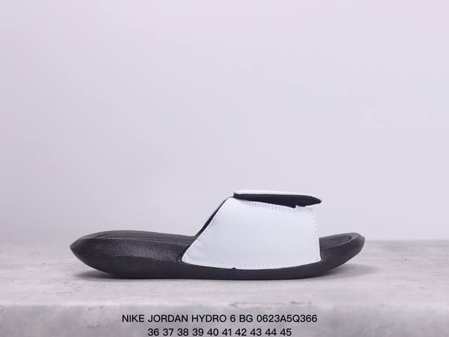 耐克乔丹 Nike Jordan Hydro 6 Bg 六代魔术贴一字拖拖鞋 尺码：如图所示 货号：881473 031 Xm0623Q366