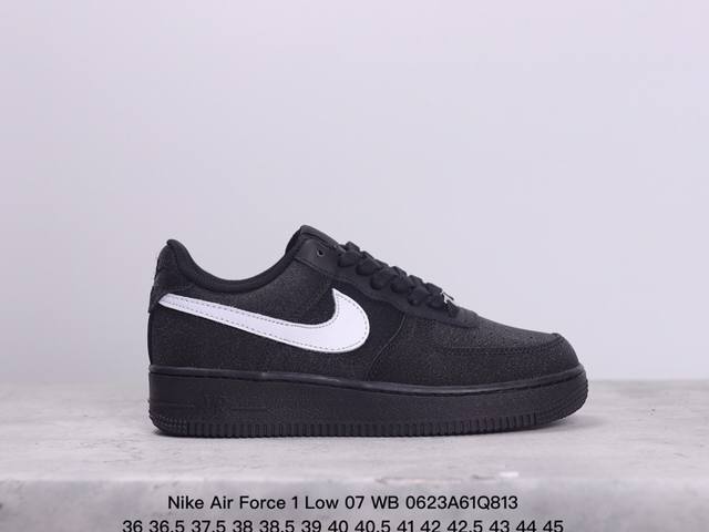 公司级nike Air Force 1 Low 07 Wb 原楦头原纸板 打造纯正低帮空军版型 专注外贸渠道 全掌内置蜂窝气垫 原盒配件 原厂中底钢印、拉帮完美