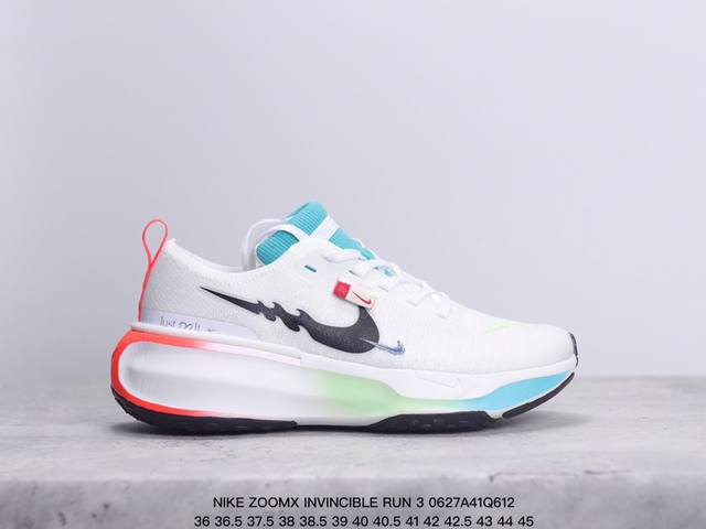 Nike耐克男鞋zoomx Invincible Run 3缓震气垫运动跑步鞋dr2615 Xm0627Q612