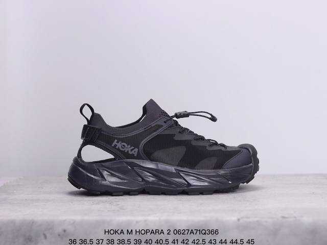 公司级hoka M Hopara 2 霍帕拉 2代 纯原鞋开模 最正确顶级版 户外登山 溯溪凉鞋 Me+阿b组合正确大底 货号：1147650 Bblc 尺码： - 点击图像关闭