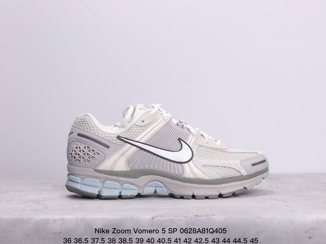 公司级耐克nike Zoom Vomero 5 Sp”Vast Grey Sail“马拉松复古跑五代休闲运动慢跑鞋 货号:Fd0884-025 码数:35.5