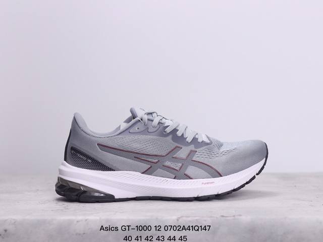 亚瑟士 Asics Gt- 0 12越野wide织物合成革防滑耐磨透气 低帮跑步鞋 Xm0701Q147