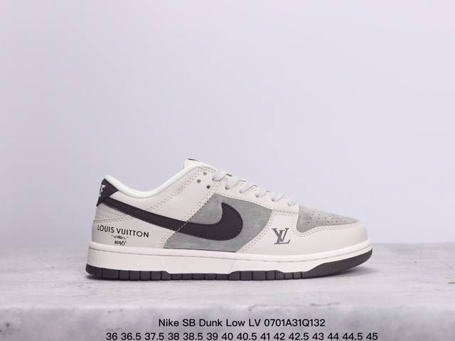 公司级nike Sb Dunk Low Lv联名 解构抽绳鞋带 纯原大厂出品 极力推荐 原装头层材料 独家版型蒸餾加工 帶來的是更好的视觉和脚感体验 大厂纯原品