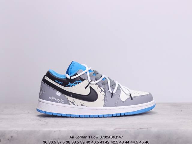 头层皮 耐克 乔丹邦带系列air Jordan 1 Low Aj1 乔1 乔丹1代aj1 低帮复古文化休闲运动篮球鞋。该鞋款从 1985 年元年款汲取设计灵感，