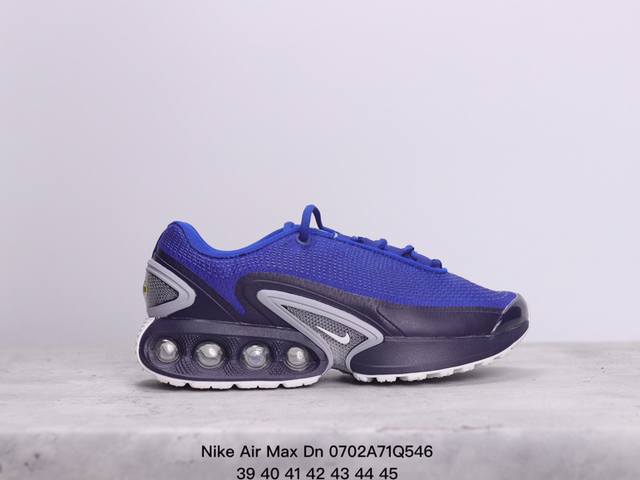 Nike Air Max Dn耐克2024全新气垫跑鞋 #全新鞋款在同侧采用了四个圆柱仓式的设计 不仅有防滑耐磨性功能 还搭配了周围一圈柔软的泡棉材质 提供全新