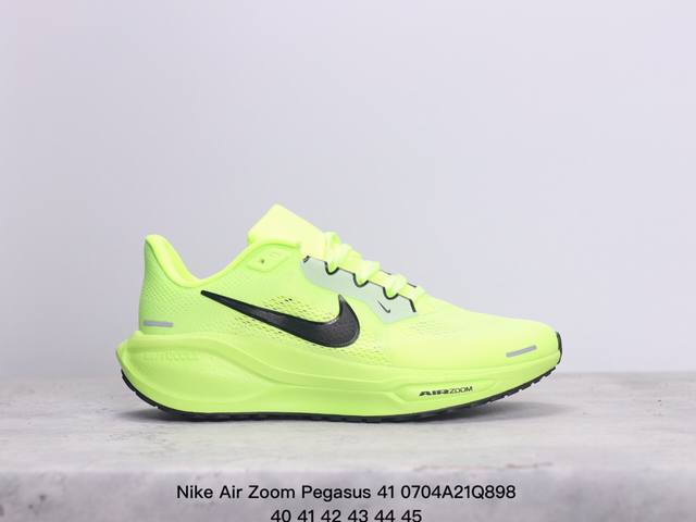 真标耐克nike Air Zoom Pegasus 41 超级飞马涡轮增压马拉松休闲运动慢跑鞋 货号:Fd2723-001 尺码:36-45 Xm0704Q89