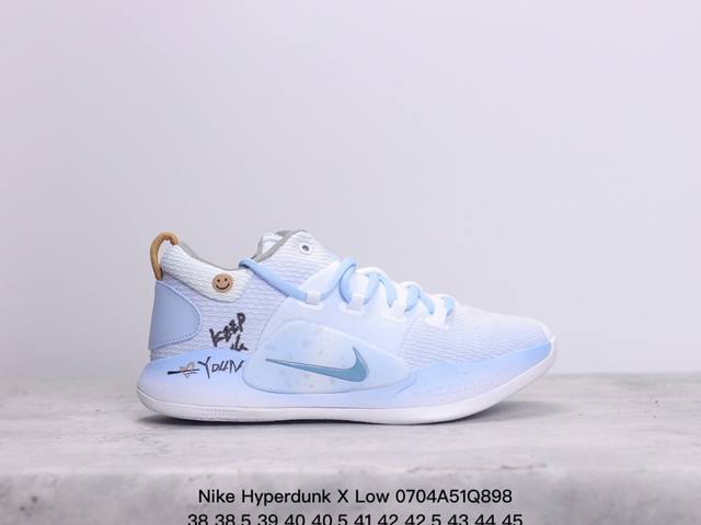 耐克nike Hyperdunk X Low Hd18高低帮实战篮球鞋 货号：Ar0465- 码数：38 38.5 39 40 40.5 41 42 42.5