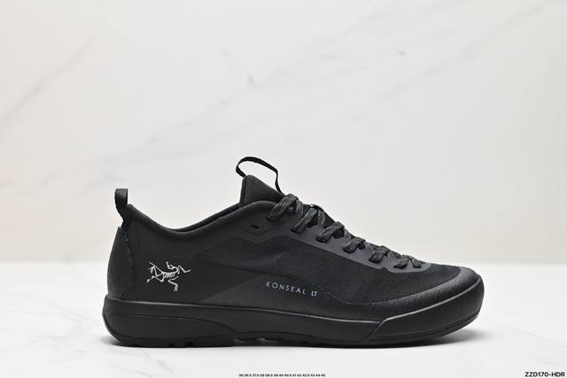 公司级arcteryx 始祖鸟 Konseal Lt 轻量 网布防滑轻便耐磨 低帮户外运动跑步鞋 Size:36 36.5 37.5 38 38.5 39 40