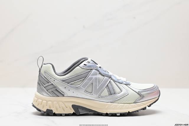 公司级new Balance Nb Wt410Ck5 浅灰银 复古运动跑步鞋男女增高老爹鞋 货号:Mt410Kr5 尺码:36 36.5 37 37.5 38