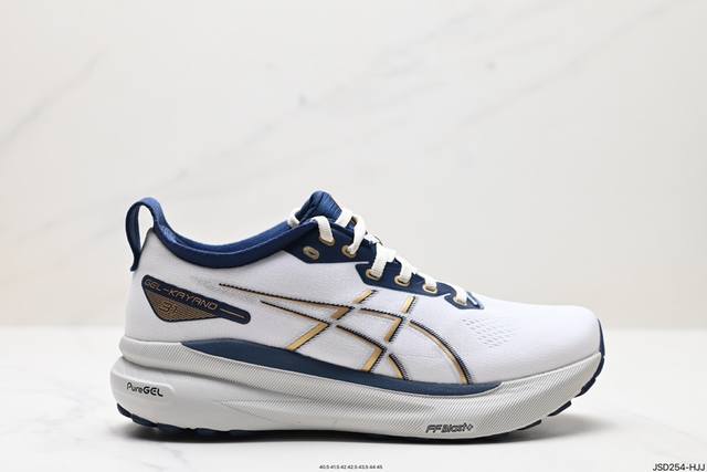 公司级瑟亚士asics Gel-Kayano 31 亚卡诺31低代帮专业有氧轻超量休闲动运全能慢鞋跑。标原半码制#全新原装数据开人发体工学体一式轻贾质卡双编层鞋