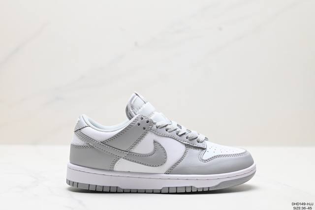 真标耐克w Nike Dunk Low Retro 扣篮系列低帮休闲运动滑板板鞋 货号:Dd1391-104 尺码:36-45 Id:Dhd149-Hjj