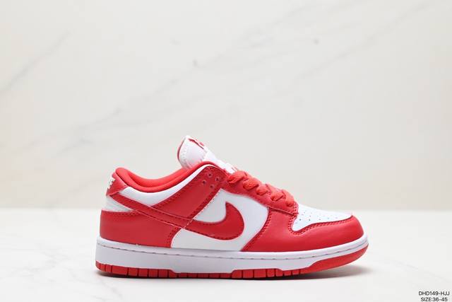 真标耐克w Nike Dunk Low Retro 扣篮系列低帮休闲运动滑板板鞋 货号:Dd1391-104 尺码:36-45 Id:Dhd149-Hjj