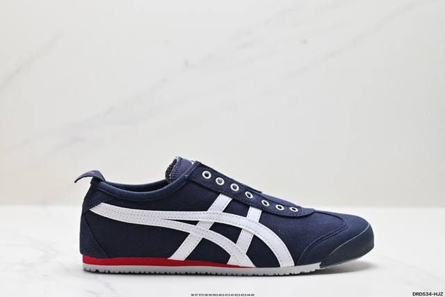 公司级onitsuka Tiger鬼冢虎 Mexico 66 Slip-On 一脚蹬低帮夏季透气运动休闲鞋 货号:D3Kon-5099 尺码:36 37 37. - 点击图像关闭