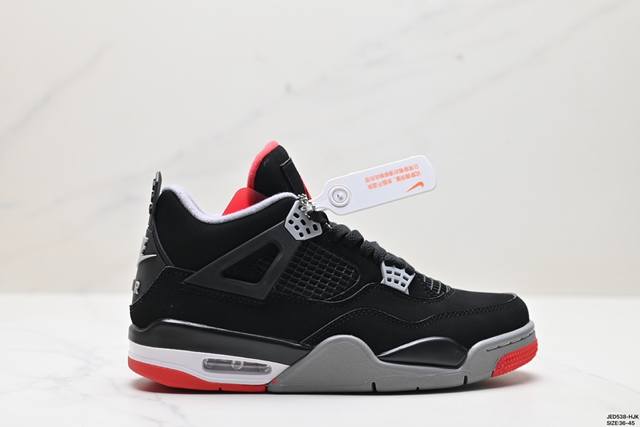 真标air Jordan 4 Retro 迈克尔 乔丹aj4代中帮复古休闲运动文化篮球鞋 货号:Dh7138-006 尺码:36-45 Id:Jed538-Hj