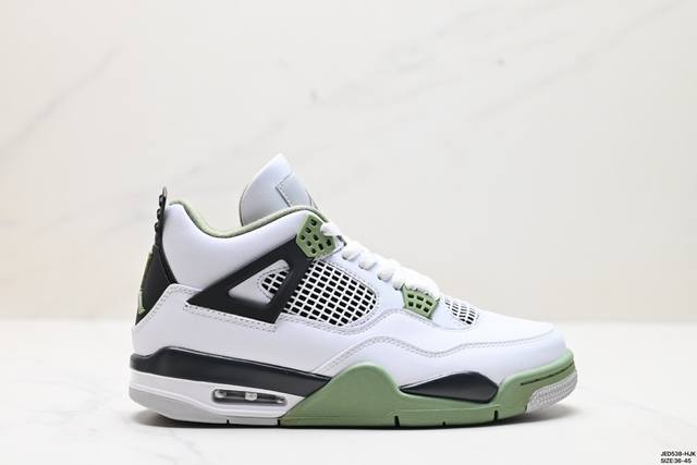 真标air Jordan 4 Retro 迈克尔 乔丹aj4代中帮复古休闲运动文化篮球鞋 货号:Dh7138-006 尺码:36-45 Id:Jed538-Hj