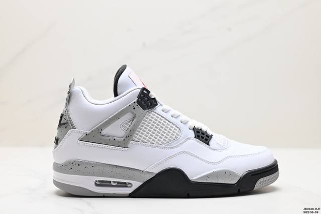 真标air Jordan 4 Retro 迈克尔 乔丹aj4代中帮复古休闲运动文化篮球鞋 货号:840808 192 尺码:36-39 Id:Jed538-Hj