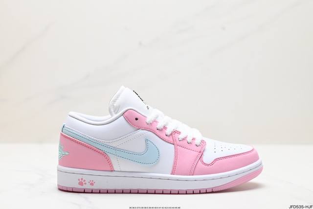 公司级nike Air Jordan 1 Low Aj1乔1低帮休闲板鞋 同步官方配色 市场唯一独家头层皮打造 原鞋原档案开发 原厂皮料 原档冲孔鞋头 正确满胶