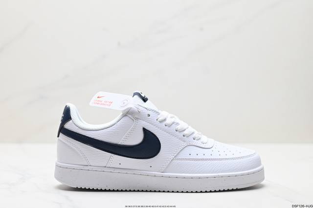 真标nike Court Vision Low 低帮百搭透气休闲运动板鞋，经典耐用的设计，兼顾舒适脚感和出众风范，演绎匠心之作。结构性的支撑贴合感结合复古篮球设